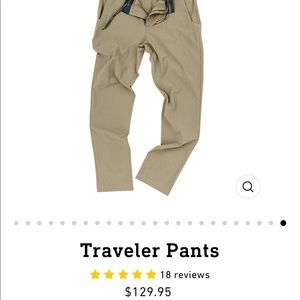 Treks quick dry traveler pants